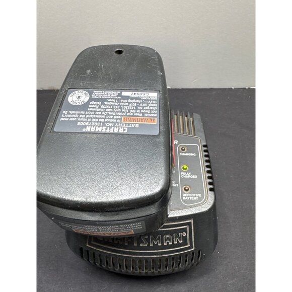 Craftsman 19.2V DieHard Battery & 1-Hour Charger Kit - Picture 1 of 8